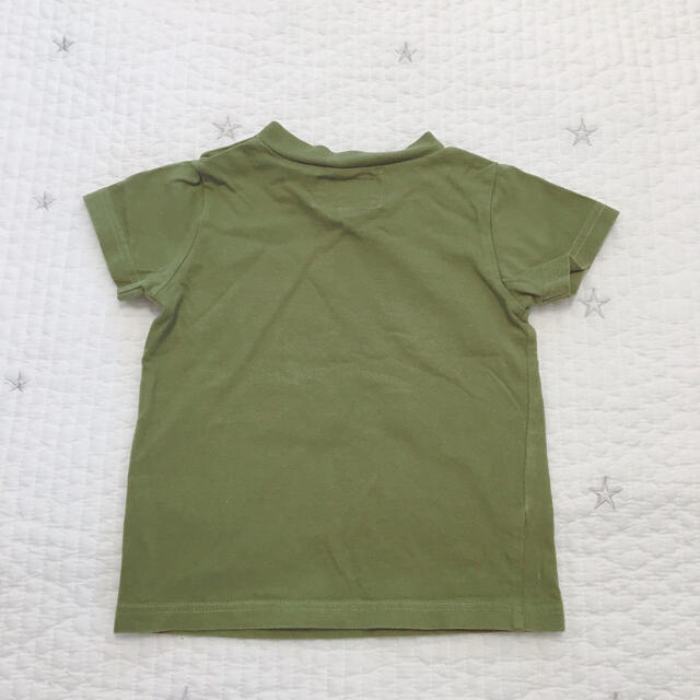 MARKEY'S(マーキーズ)のマーキーズ ロゴTシャツ カーキ 95cm キッズ/ベビー/マタニティのベビー服(~85cm)(Ｔシャツ)の商品写真