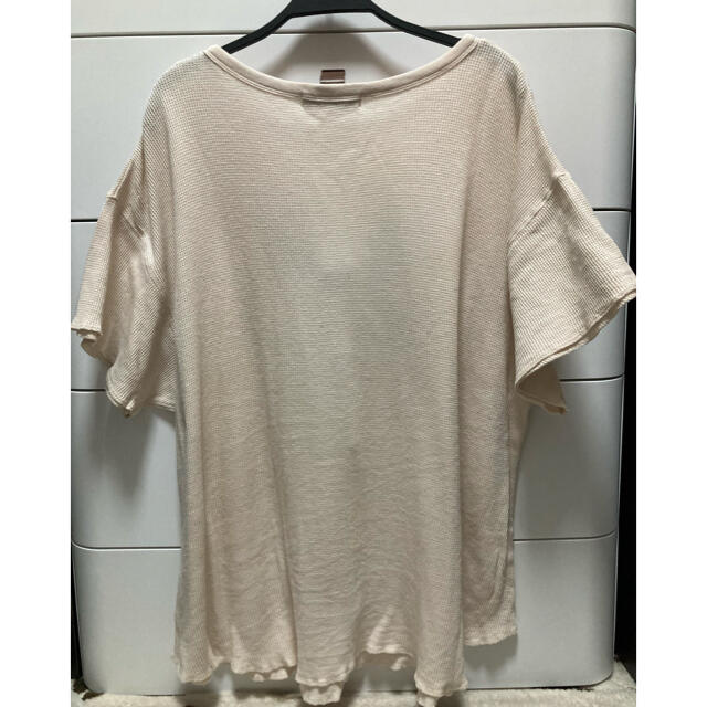 AZUL by moussy(アズールバイマウジー)のAZULミッキー ワッフルTシャツ レディースのトップス(Tシャツ(半袖/袖なし))の商品写真