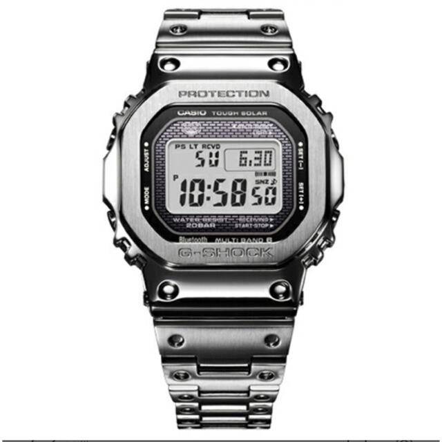 G-SHOCK(ジーショック)のG-SHOCK GMW-B5000D-1JF フルメタル シルバー メンズの時計(腕時計(デジタル))の商品写真