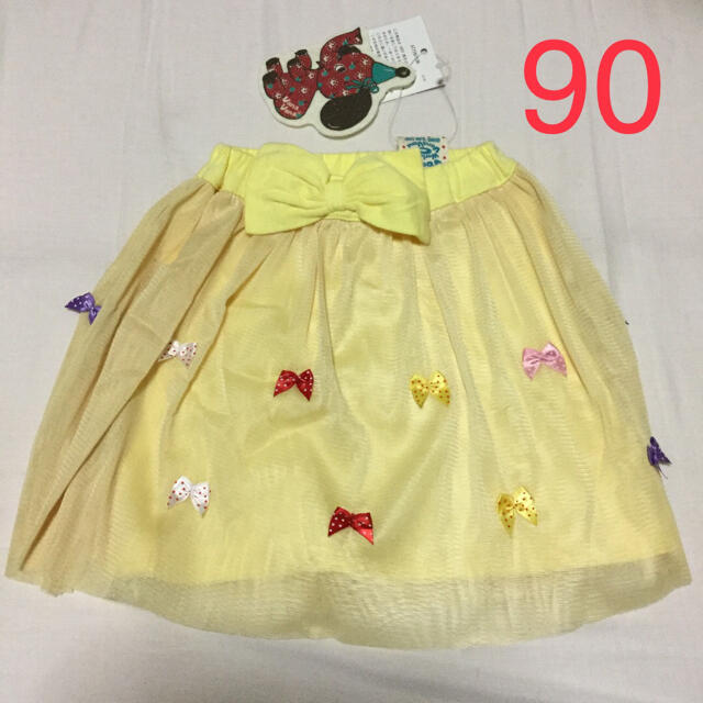 VANA VANA(バナバナ)の新品 バナバナ スカート 90 キッズ/ベビー/マタニティのキッズ服女の子用(90cm~)(スカート)の商品写真