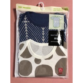 マリメッコ(marimekko)の新品　未使用　marimekko UNIQLO ロンパース(ロンパース)