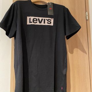 リーバイス(Levi's)のLevi's リーバイス　ボックスロゴTシャツ　Lサイズ　ブラック【新品未使用】(Tシャツ/カットソー(半袖/袖なし))