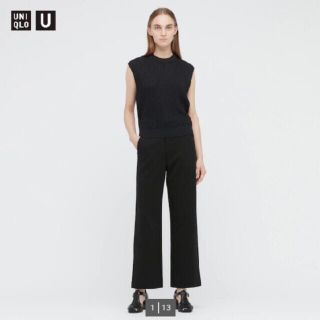 ユニクロ(UNIQLO)のジャージーリラックスストレートパンツ(カジュアルパンツ)