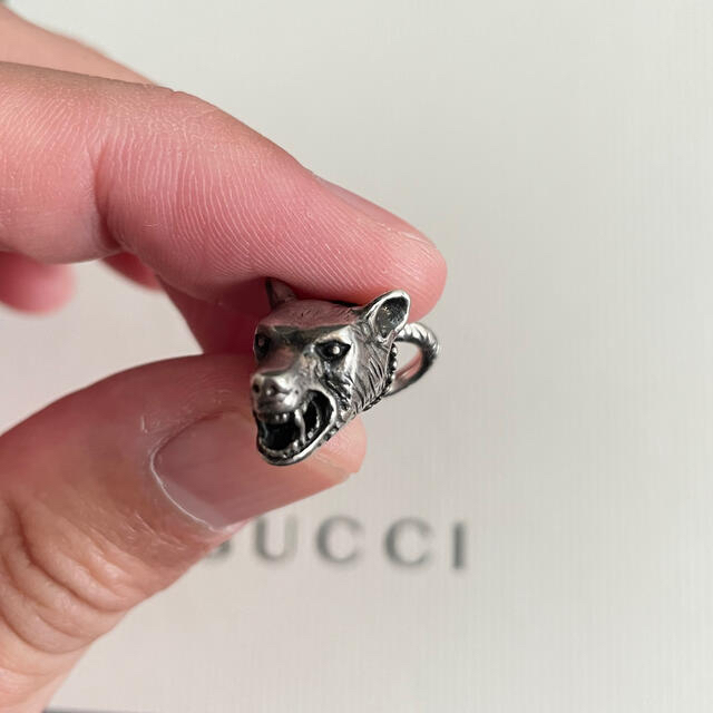 Gucci(グッチ)のGUCCI　ウルフ　anger forest アンガーフォレスト　チャーム メンズのアクセサリー(ネックレス)の商品写真