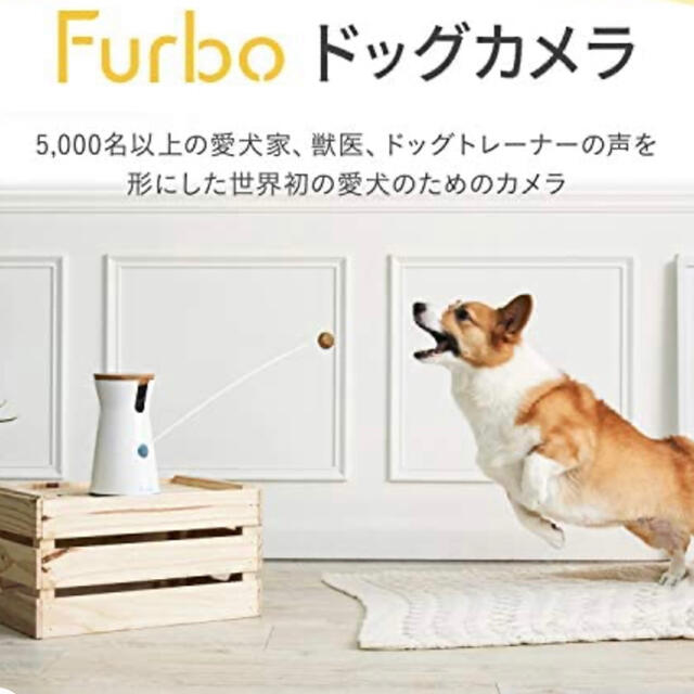 Furbo(フルボ)の【新品】Furbo ドッグカメラ その他のペット用品(犬)の商品写真