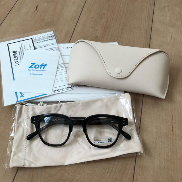 Zoff(ゾフ)のZoff×吉田玲香さんコラボメガネ レディースのファッション小物(サングラス/メガネ)の商品写真