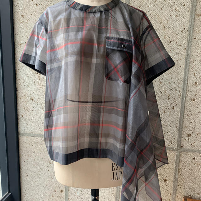 2種類選べる 【sacai】チェック柄プリーツトップス | abistornet.al