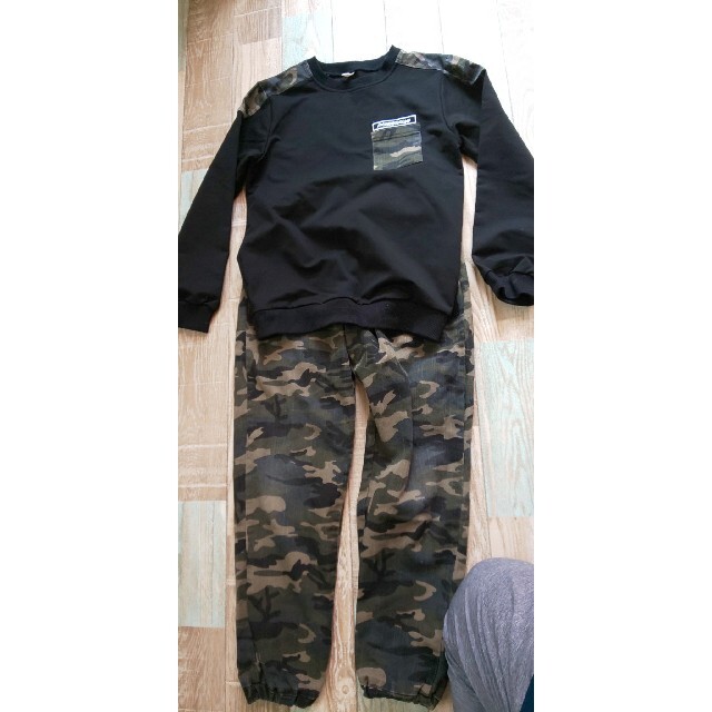 スウェット上下  140 キッズ/ベビー/マタニティのキッズ服男の子用(90cm~)(その他)の商品写真