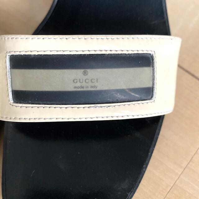 Gucci(グッチ)の夏物処分！GUCCI ヒールサンダル レディースの靴/シューズ(ミュール)の商品写真