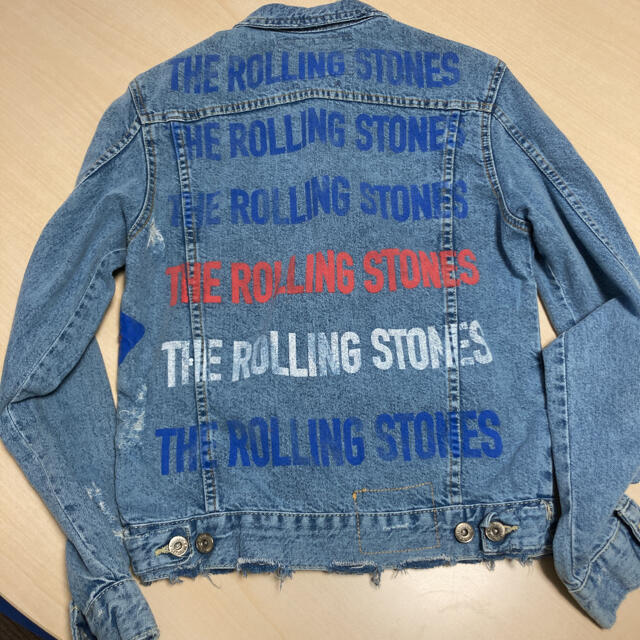 ZARA - ZARA×ROLLING STONES ザラ ローリングストーンズ Gジャン ZARA - ZARA×ROLLING STONES ザラ ローリングストーンズ Gジャン