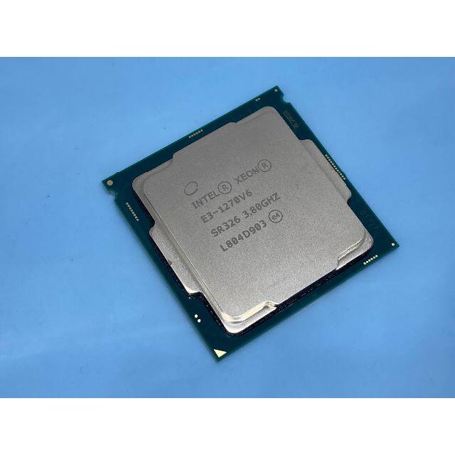 美品 Intel KabyLake Xeon E3-1270V6スマホ/家電/カメラ