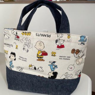 スヌーピー(SNOOPY)のSNOOPY トートバッグ　ランチバック(バッグ)