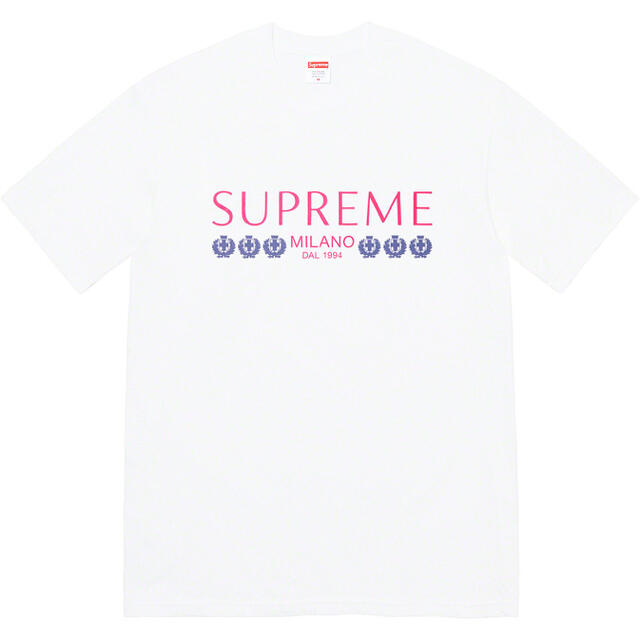 Supreme milano tee  ミラノ tシャツ ホワイトM