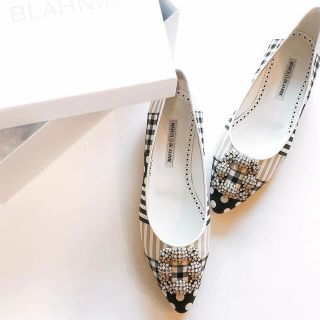 マノロブラニク ギンガムチェックの通販 13点 | MANOLO BLAHNIKを買う