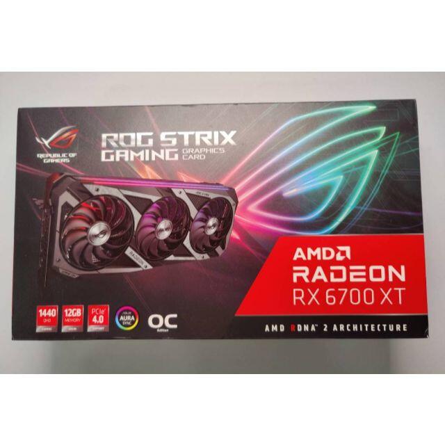 PC/タブレットASUS ROG-STRIX-RX6700XT-O12G-GAMING AMD