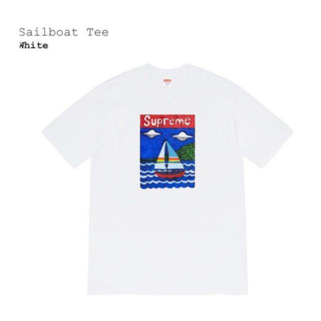 Supreme sailboat tee white L 白 シュプリーム