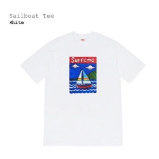 シュプリーム(Supreme)のSupreme sailboat tee white L 白 シュプリーム(Tシャツ/カットソー(半袖/袖なし))