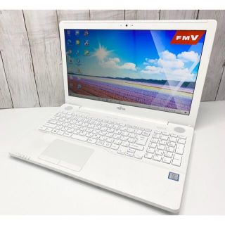 フジツウ(富士通)の富士通 ノートPC Core i7-7700HQ SSD1TB メモリ16GB(ノートPC)