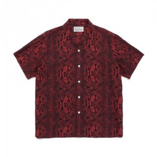 ワコマリア(WACKO MARIA)の完売品 WACKO MARIA HAWAIIAN SHIRT S/S RED(シャツ)