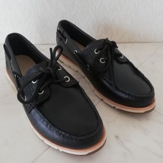 ティンバーランド(Timberland)の未使用!!ティンバーランド 本革 モカシン ローファー シューズ 22.5cm(ローファー/革靴)