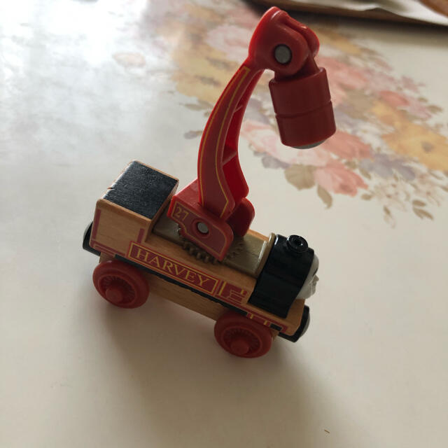 【機関車トーマス 木製レールシリーズ】HARVEY ハーヴィー キッズ/ベビー/マタニティのおもちゃ(電車のおもちゃ/車)の商品写真