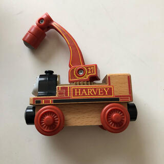 【機関車トーマス 木製レールシリーズ】HARVEY ハーヴィー(電車のおもちゃ/車)