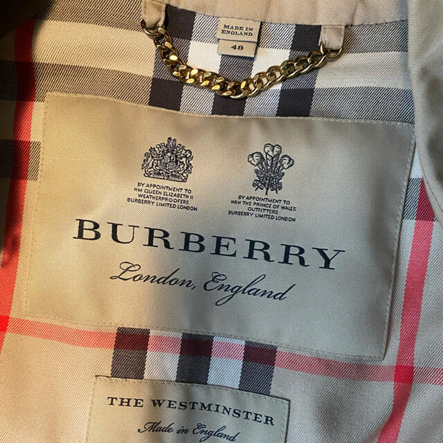 BURBERRY(バーバリー)のバーバリー　BURBERRYトレンチコー ト ウエストミンスター サイズ48 メンズのジャケット/アウター(トレンチコート)の商品写真