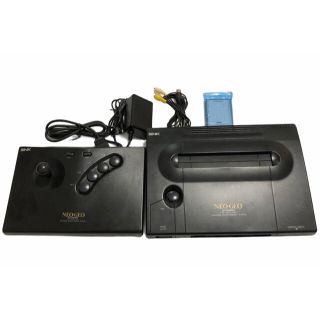 ネオジオ(NEOGEO)の【動作確認済み】　ネオジオ　NEO GEO本体　ジョイコン(家庭用ゲーム機本体)