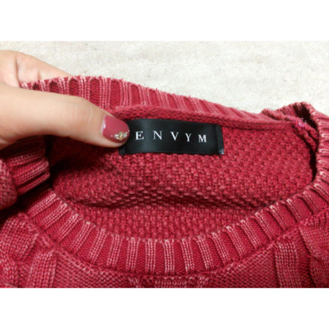 ENVYM(アンビー)のENVYM ストーンウォッシュニット♡ レディースのトップス(ニット/セーター)の商品写真