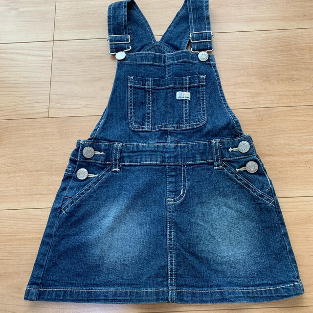 Right-on(ライトオン)のMPS ライトオン　ジャンパースカート　110  キッズ/ベビー/マタニティのキッズ服女の子用(90cm~)(スカート)の商品写真