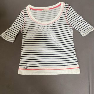 ローラアシュレイ(LAURA ASHLEY)のローラアシュレイ　ボーダーＴシャツ(Tシャツ(半袖/袖なし))