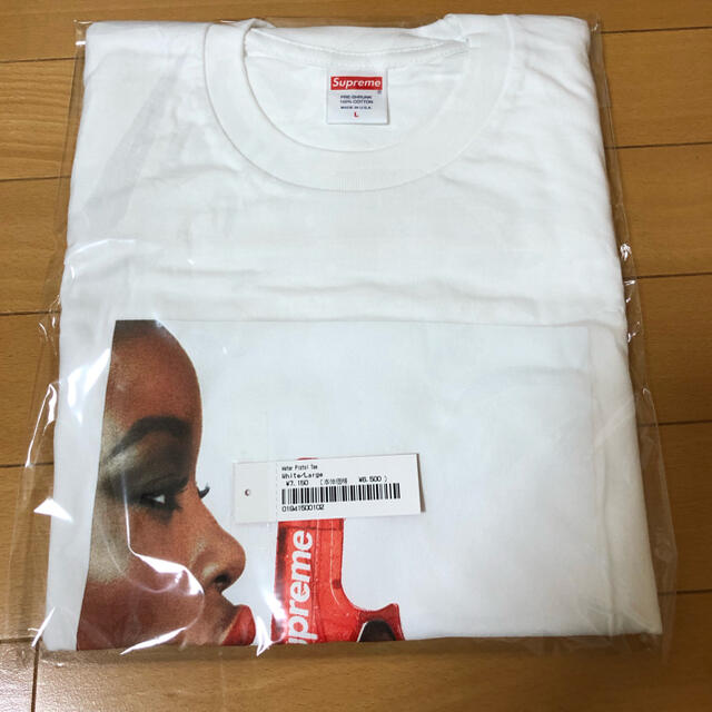 メンズsupreme water pistol tee Lサイズ 白