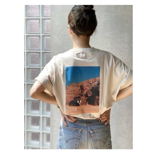 Plage(プラージュ)のひなたん様専用☆plage☆ JANE SMITHジェーンスミス　フォトTシャツ レディースのトップス(Tシャツ(半袖/袖なし))の商品写真