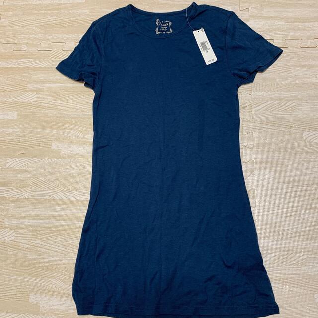 Old Navy(オールドネイビー)の新品⭐︎オールドネイビー紺無地Tシャツ レディースのトップス(Tシャツ(半袖/袖なし))の商品写真