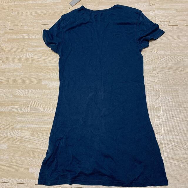 Old Navy(オールドネイビー)の新品⭐︎オールドネイビー紺無地Tシャツ レディースのトップス(Tシャツ(半袖/袖なし))の商品写真