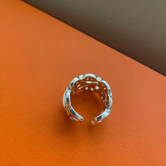 Hermes(エルメス)のHERMES シェーヌダンクル アンシェネ リング 指輪 #50 レディースのアクセサリー(リング(指輪))の商品写真