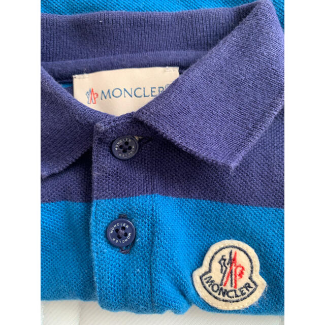 MONCLER(モンクレール)の【美品】モンクレール ポロシャツ 6/9M 70サイズ キッズ/ベビー/マタニティのベビー服(~85cm)(Ｔシャツ)の商品写真