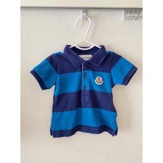 モンクレール(MONCLER)の【美品】モンクレール ポロシャツ 6/9M 70サイズ(Ｔシャツ)