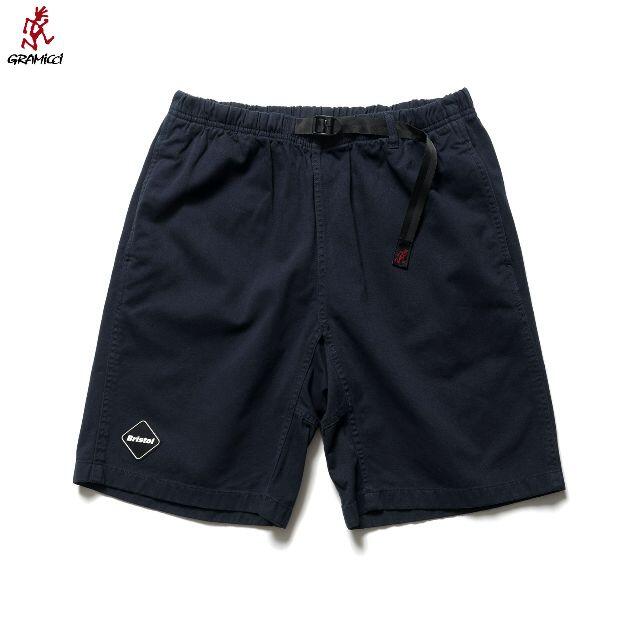 FCRB GRAMICCI TEAM SHORTS NAVY Sサイズ - ショートパンツ