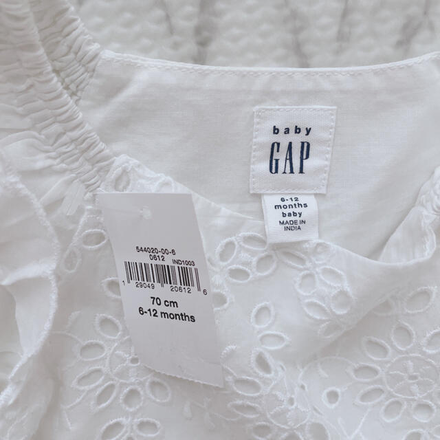 babyGAP(ベビーギャップ)のbaby  GAPワンピース キッズ/ベビー/マタニティのベビー服(~85cm)(ワンピース)の商品写真