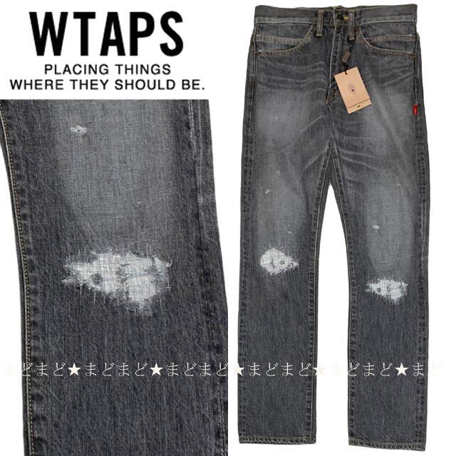 WTAPS BLUES VERY SKINNY TRASH デニムパンツ S未使用品