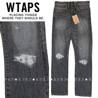 ダブルタップス(W)taps)のWTAPS BLUES VERY SKINNY TRASH デニムパンツ S(デニム/ジーンズ)