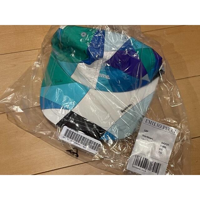 キャップ Supreme - Supreme Emilio Pucci 6-Panel Blue Cap