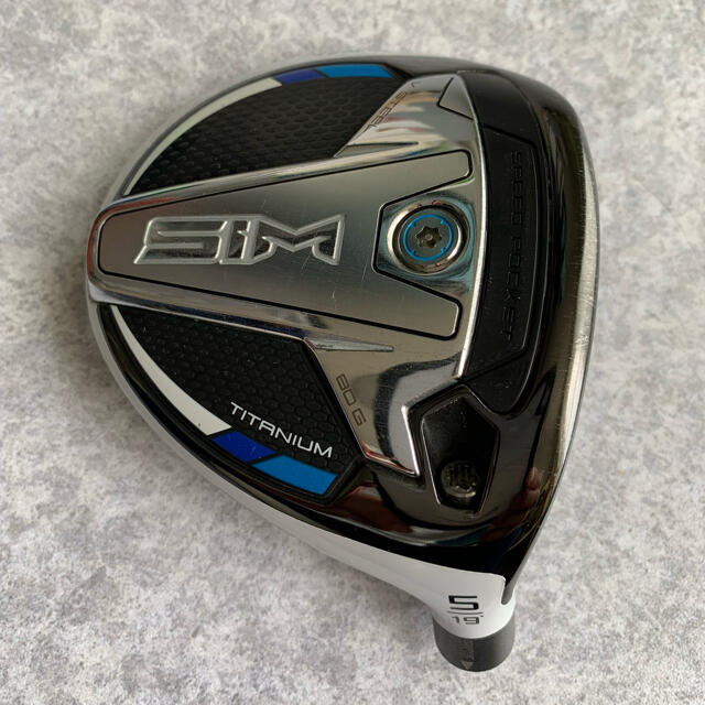 TaylorMade - テーラーメイド SIM 5W ヘッドのみ # ヘッドカバー付の