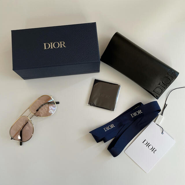 Dior(ディオール)のDIOR サングラス ディオール オブリーク パイロット メンズのファッション小物(サングラス/メガネ)の商品写真