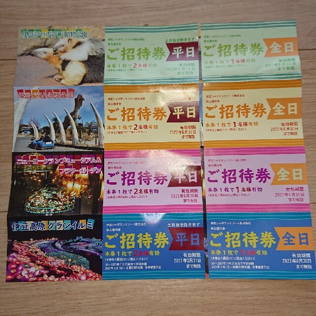 伊豆シャボテンリゾート株式会社株主優待