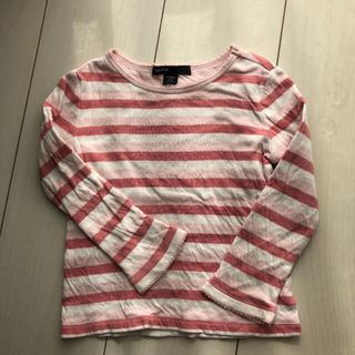 ギャップ(GAP)のボーダーカットソー ロンT ギャップ　95サイズ(Tシャツ/カットソー)