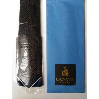 ランバン(LANVIN)のLANVIN ランバン ネクタイ＆ハンカチ セット 新品未使用(ネクタイ)