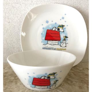 スヌーピー(SNOOPY)の新品　スヌーピー   サラダボール　＆　プレート　セット(食器)