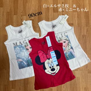 オールドネイビー(Old Navy)のミニケイ様 専用／※訳あり　タンクトップ3枚セット　90cm(Tシャツ/カットソー)